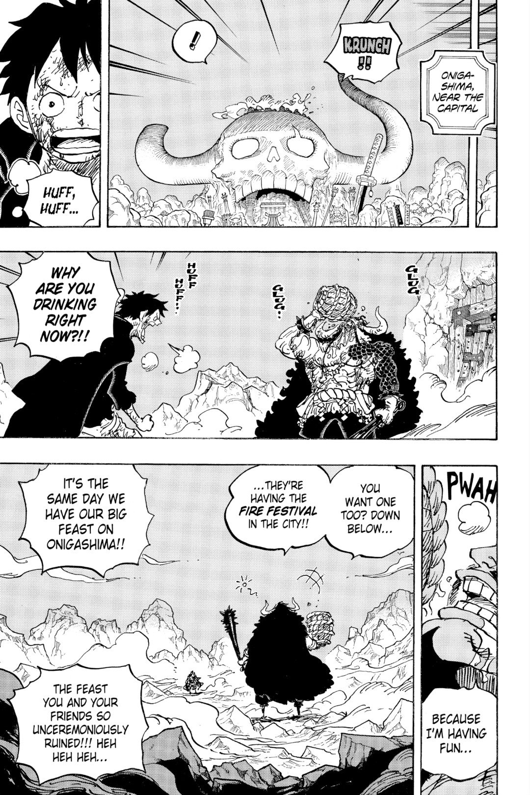 One Piece, Chapter 1037 image 03